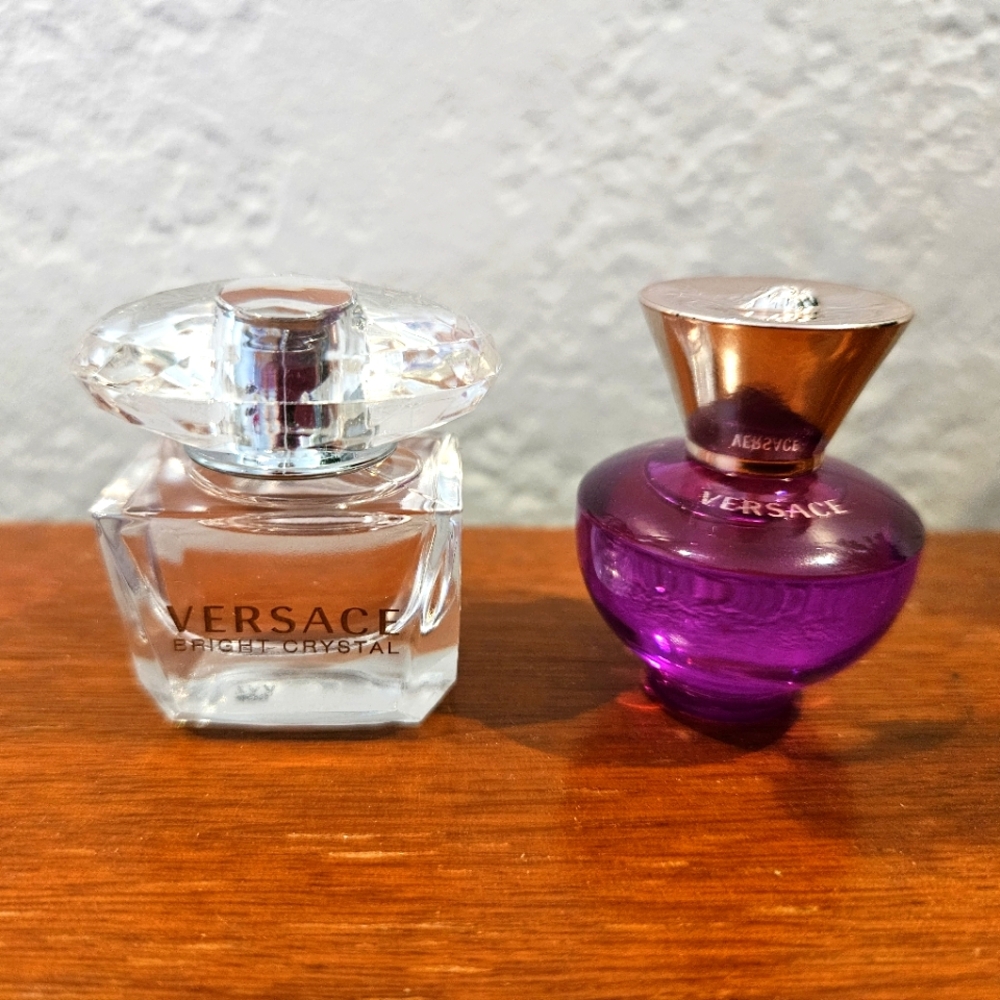 Versace Bright Crystal Mini (5) & Versace Dylan Purple Mini (5)